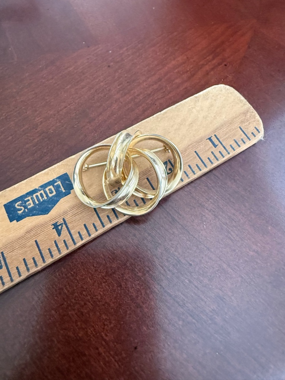 Vintage Gold Tone Brooch